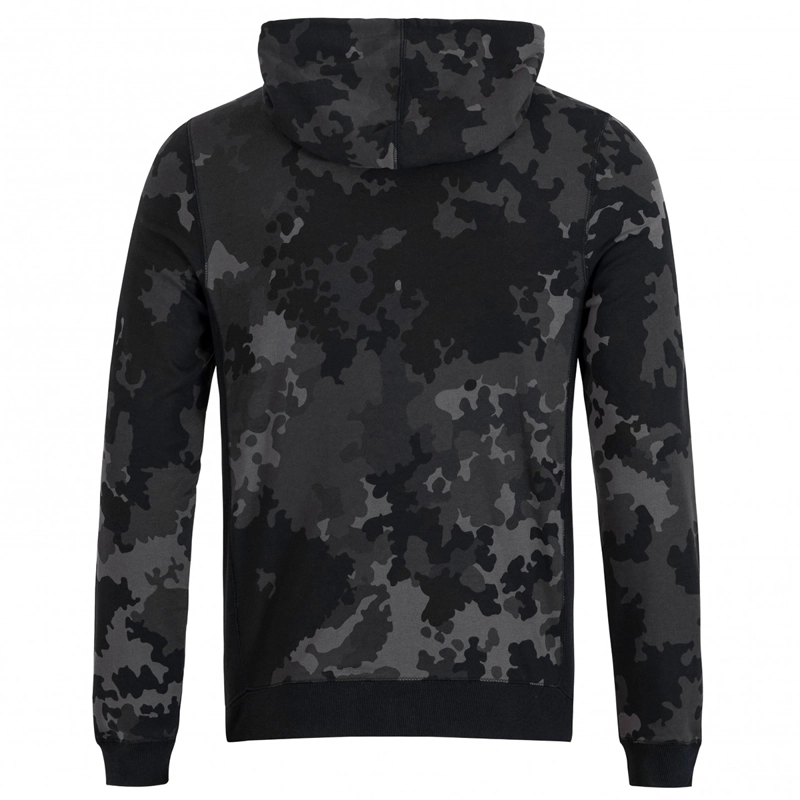 Korda Black Kamo Zip Hoodies
